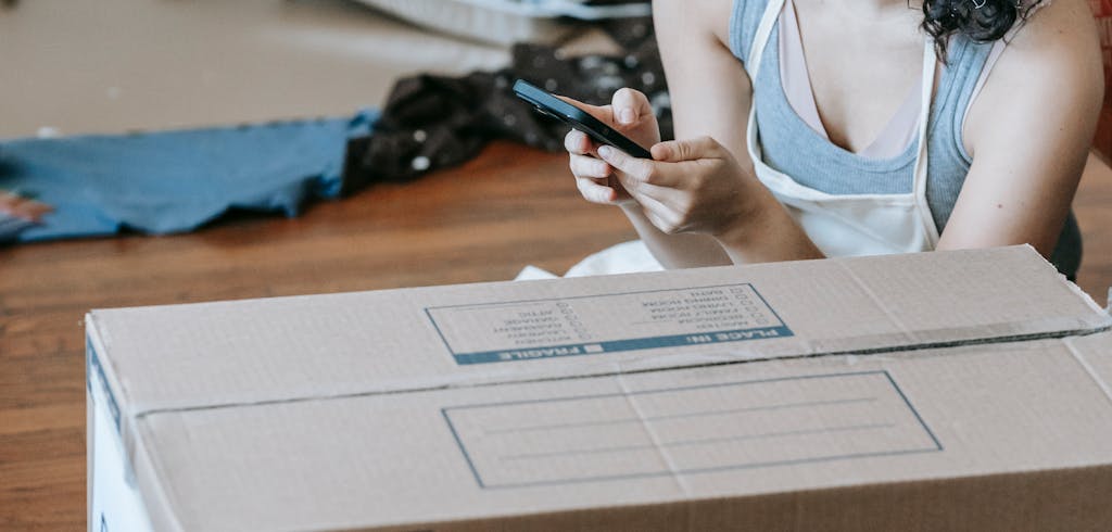 Box labeled as books.